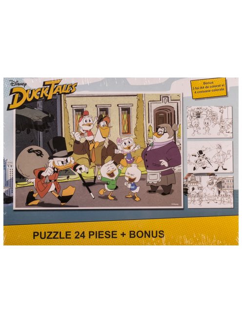 Puzzle pentru copii Duck Tales (24 piese)