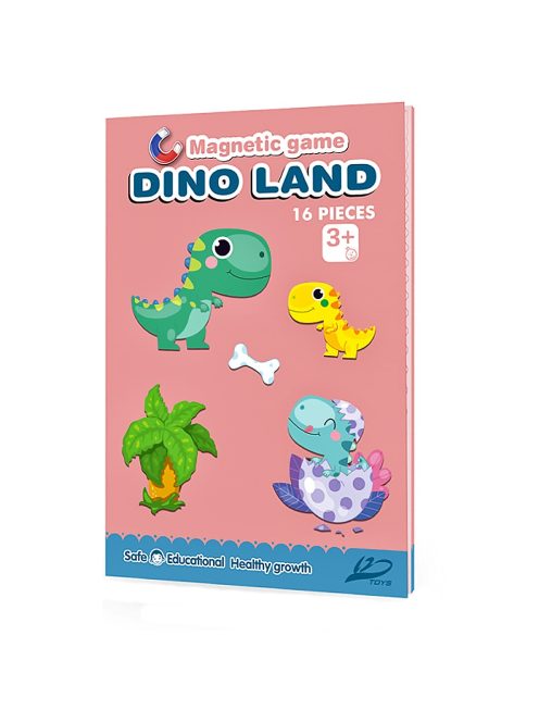 Joc magnetic pentru copii Lumea dinozaurilor